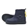 Raker® Chiron Hakiki Deri Fermuarlı Kürklü Unisex Bebek Bot