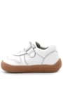 Rakerplus Bob Hakiki Deri Beyaz Barefoot Cırtlı Lastikli Bebek Sneaker Ayakkabı R840-BE.25