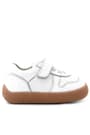 Rakerplus Bob Hakiki Deri Beyaz Barefoot Cırtlı Lastikli Bebek Sneaker Ayakkabı R840-BE.25