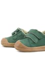 Rakerplus Sonic Genuine Leather Green Anatomical Baby Sports Shoes Sneaker