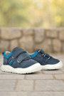 Rakerplus Schaggy Genuine Leather Gray Baby Sports Shoes