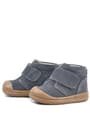 Rakerplus Yoohoo Genuine Leather Gray Unisex Baby Boots
