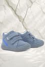 Rakerplus Raya Genuine Leather Dark Gray Velcro Baby Boy Boots