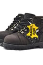 Rakerplus Griffon Brown Genuine Leather Furred Baby Boots