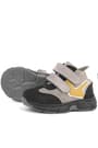 Rakerplus Genuine Leather Grey Black Baby Sports Boots Shoes