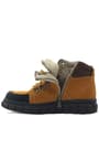 Rakerplus Griffon Hakiki Deri Siyah Fermuarlı Çocuk Bot
