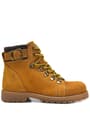 Rakerplus Griffon Genuine Leather Yellow Children's Zippered And Fury Boots