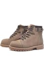 Rakerplus Griffon Genuine Leather Mink Colored Zipper Kids Boots