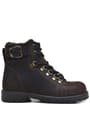 Rakerplus Griffon Genuine Leather Zipper Dark Brown Winter Teenager Boots