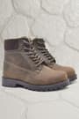 Rakerplus Neson Series Genuine Leather Boots Winter Boots for Teens Sand Color