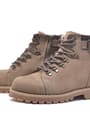 Rakerplus Griffon Genuine Leather Mink Colored Zipper Kids Boots