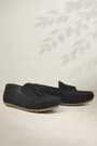 Rakerplus Black Suede Boys Kids Loafer Shoes
