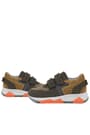 Rakerplus Genuine Leather Brown Kids School Sportts Shoes