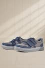 Rakerplus Genuine Leaher Khaki Green Navy Blue Kids Boys Sneaker