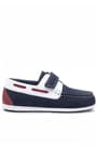 Rakerplus Navy Blue Genuine Leather Casual Shoes Boys Summer School