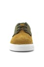 Rakerplus Genuine Leather Mustard Yellow Khaki Lace-Up Boy's Casual Shoes