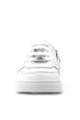 Rakerplus Hakiki Deri Beyaz Bağcıklı Fermuarlı Çocuk Sneaker Ayakkabı