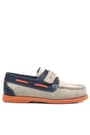 Rakerplus Simurg Genuine Leather Navy Blue Sand Color Boys' Shoes
