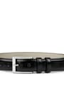 Rakerplus Siyah Rugan 3,5cm Erkek Çocuk Kemeri (85-110cm)