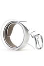 White Classic Metal Buckled Rougan Boys Belts