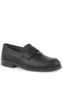 Rakerplus Black Classical Loafers For Boys