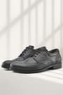 Rakerplus Titan Classic Black Genuine Leather Young Men Shoes