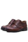 Rakerplus Titan Classic Genuine Leather Tan Colorc Children's Shoes