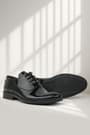 Rakerplus Smokin Black Rougan Laced Up Kids Classic Shoes