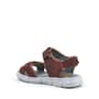 Rakerplus Flint Genuine Leather Claret Red Kids Sandals