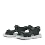 Rakerplus Flint Genuine Leather Black Kids Sandals