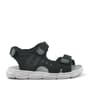 Rakerplus Flint Genuine Leather Black Kids Sandals