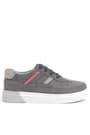 Rakerplus Gri Hakiki Deri Bağcıklı Erkek Çocuk Sneaker Ayakkabı 3801-GR-DERI.26