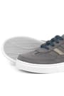 Rakerplus Gri Hakiki Deri Bağcıklı Erkek Çocuk Sneaker Ayakkabı 3801-GR-DERI.26