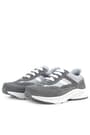 Rakerplus Genuine Leather Grey Laced Up Extra Light Boys Sports Shoes 3804-GN.31