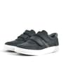 Rakerplus Genuine Leather Velcro Black Boys Sports Shoes