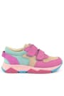 Rakerplus Hakiki Deri Fuşya Pembe Çocuk Sneakers Spor Ayakkabı 3880-FPY.26