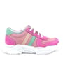 Rakerplus Hakiki Deri Fuşya Pembe Kız Çocuk Sneakers Ayakkabı