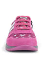 Rakerplus Genuine Leather Fuschia Shiny Sole Girls' Sports Shoes X3700-PFU-DERI.31