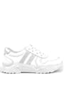 Rakerplus Genuine Leather White Thick Anatomic Sole Lace Up for Girls Sneakers 3730-BG.26