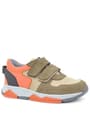 Rakerplus Genuine Leather Sand Color Color Kids Sneakers Sports Shoes 3880-KMT.26