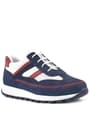 Rakerplus Genuine Leather Lace Up Navy Blue Children's Sports School Shoes 3800-LK-DERI.26