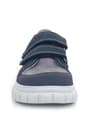 Rakerplus Genuine Leather Navy Blue Banded Kids Sport School Shoes 4506-LGRK.31