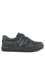 Rakerplus Genuine Leaher Khaki Green Black Kids Boys Sneaker 3751-SG.36