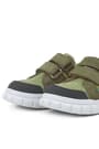 Rakerplus Genuine Leather Green Banded Sportts Shoes For Boys 4506-YHK.26