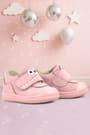 Rakerplus Dino Genuine Leather Light Pink High Ankle Baby's Shoes
