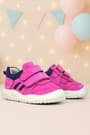 Rakerplus Schaggy Genuine Leather Fuchsia Blue Baby Sports Shoes