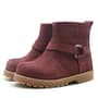 Rakerplus Zip Down Genuine Leather Furry Chiron Unisex Baby Boots