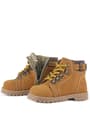 Rakerplus Griffon Furred Genuine Leather Yellow Baby Boots