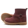 Rakerplus Zip Down Genuine Leather Furry Chiron Unisex Baby Boots