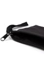 Rakerplus Black 21x10 cm Zippered Gabardine Fabric Pencil Case